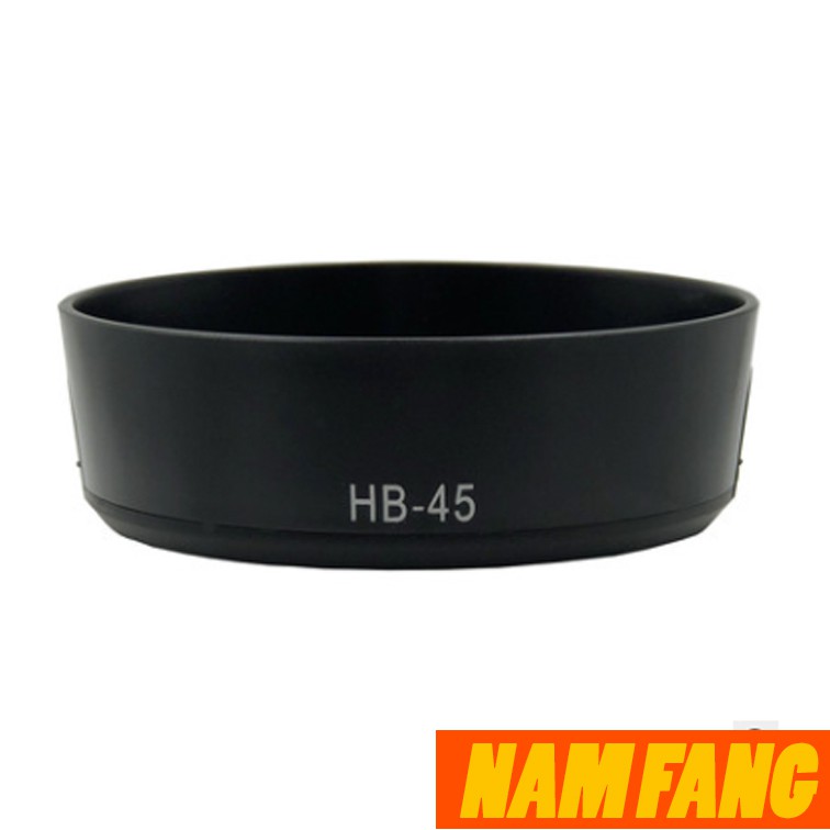 LENS HOOD CHO NIKON HB-45 DÀNH CHO ỐNG KÍNH NIKON 18-55mm f/3.5-5.6G VR, 18-55MM f/3.5-5.6G ED II