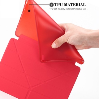 Bao da ipad Silicon Gập Tam Giác chất đẹp ốp ipad Pro 12.9/11/9.7/10.5/Air4/10.2 gen 7/8...MART CASE