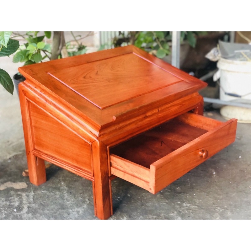 kệ đọc kinh gỗ gõ , hương đá 35x50