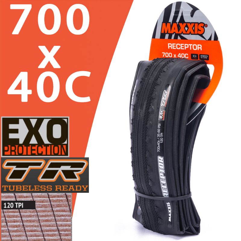 Dongchonbike_ Maxxis Receptor 700 x 40c Exo/TR for Gravel | Shopee Việt Nam