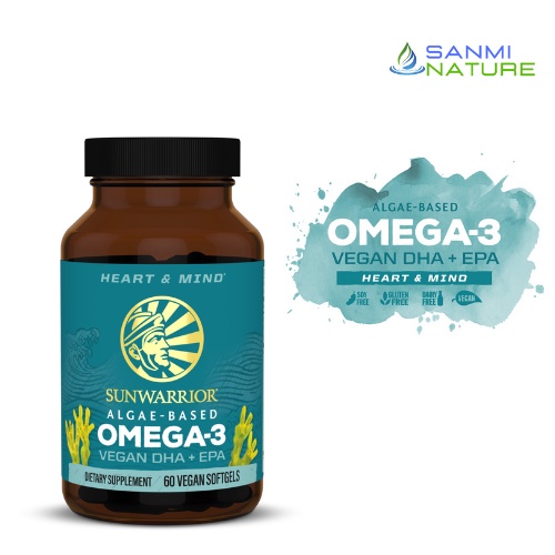 Omega 3 Thuần Chay Từ Tảo - Sunwarrior Vegan DHA & EPA - 60 Viên/hộp ...