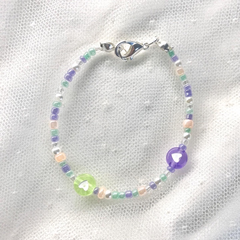 Hình ảnh 2: vòng tay handmade bằng hạt cườm