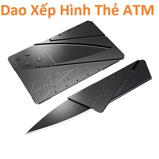 Dao Hình Thẻ ATM - Xếp gọn Tiện Lợi Bỏ Bóp
