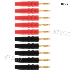 Bộ 10 đầu cắm bắp chuối 2mm chất lượng