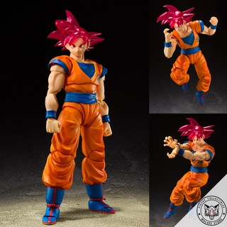 Phiếu Đặt Hàng Trước] Mô Hình Chính Hãng Shf Dragon Ball: Songoku Red (Super  Saiyan God) Sdcc | Shopee Việt Nam