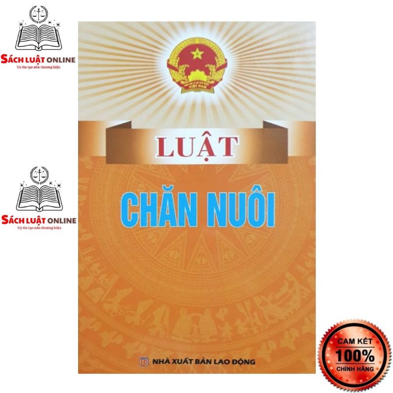 Sách - Luật chăn nuôi (NXB Lao động)
