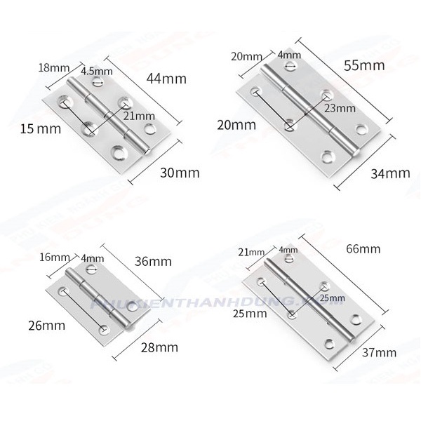 bản lề lá inox bóng bản lề lá sắt xi | Shopee Việt Nam
