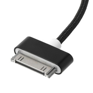 Nylon Braided 30pin USB Data Sync Charging Cable for phone 4 4s  2 3 4 for
