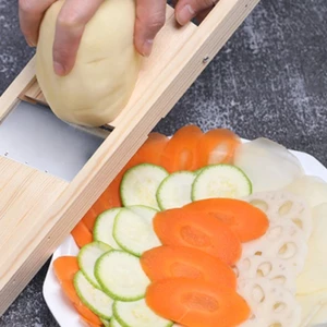 Thanh bào rau củ dạng sợi bằng gỗ tiện lợi