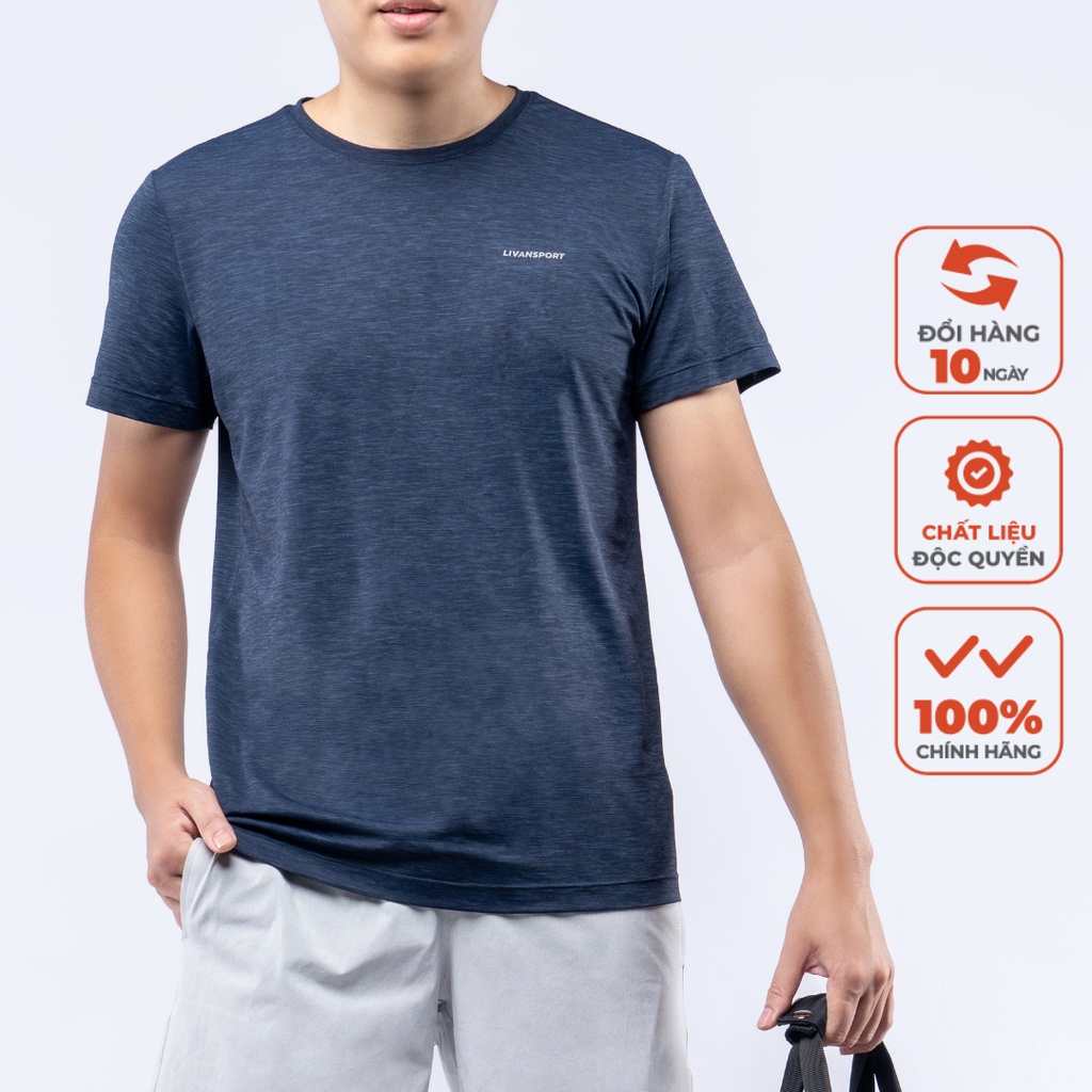 Áo T-shirt Nam LV-Lite Livan Sport Co Giãn Thoáng Khí Cao Cấp