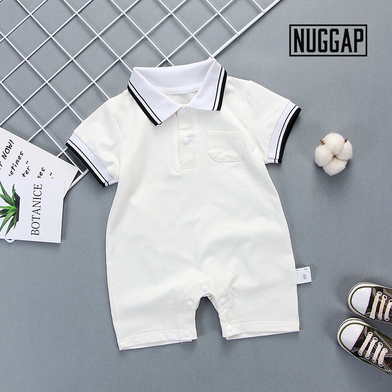 Bodysuit cho bé trai bé gái, Bộ Body cho bé trai bé gái Basic Nuggap
