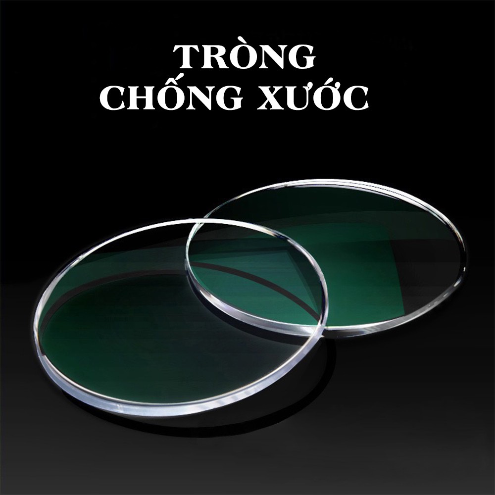 Ảnh Tròng kính cận có độ 7K cho gọng kính  tròn, chữ nhật, chống xước, tia UV, ánh sáng xanh, khoảng độ cận 0.00 - 6.00Dp 4