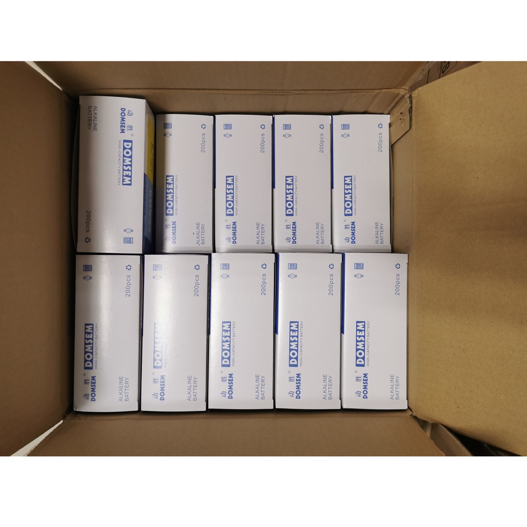 Vỉ 10 Viên Pin AG6 / LR920 / 371 / SR920 / 171 DOMSEM Pin Cúc Áo Thay ...