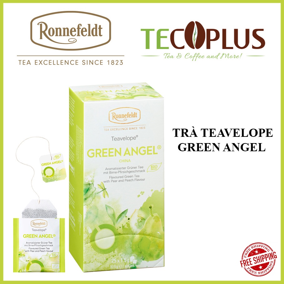 [HÀNG CHÍNH HÃNG] Trà Túi Lọc Ronnefeldt tea - Teavelope Green Angel 1 ...