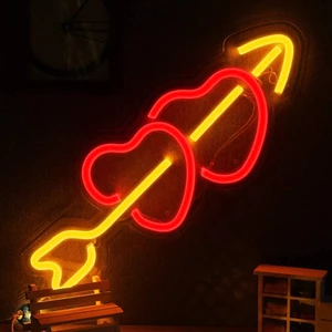 Đèn Led Neon Trang Trí Mũi Tên, Trái Tim