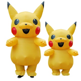 Trang phục Pikachu chống nước cho trẻ em với khả năng lưu trữ dễ dàng và lạm phát không khí liên tục