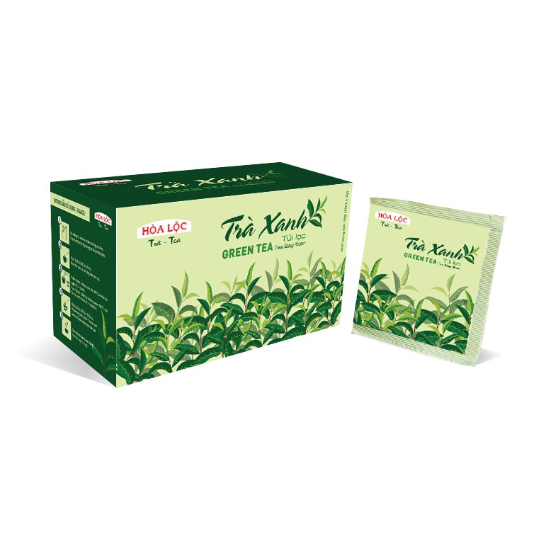 Ảnh Trà xanh dạng túi lọc, trà làm từ búp trà Mê Trang, Hộp 50g - 25 gói trà túi lọc 1