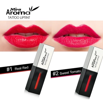 Son xăm siêu lì siêu mịn không trôi Aroma Tattoo Liptint Hàn Quốc 6ml - Hàng chính hãng
