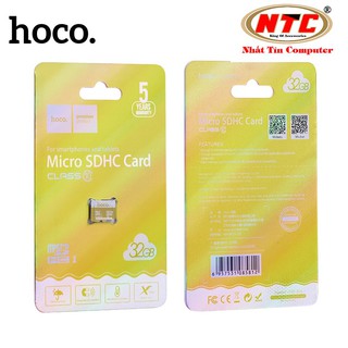 Thẻ nhớ MicroSDHC Hoco 32GB Class 10 90MB/s (Vàng)