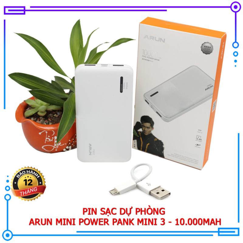 (Mới) Pin Sạc Dự Phòng Arun 10.000 Mah - Mini 3 | Shopee Việt Nam