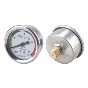 Phạm vi đo áp suất nhỏ gọn Yoo 0-16MPa Đồng hồ đo áp suất kim loại 280 380 Base