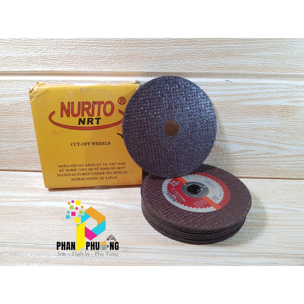 [SALE] HỘP 10 MIẾNG ĐÁ CẮT NURITO NHẬT BẢN (100 X 2 X 16 MM )