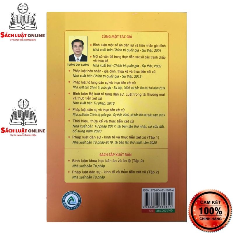 Sách - Bình luận Khoa học Bản án và Án lệ