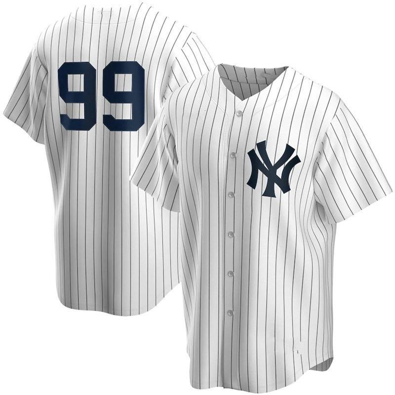 Áo Bóng Chày MLB New York Yankees Số 99 - Áo Cardigan Thể Thao Unisex Cổ Điển, Plus Size