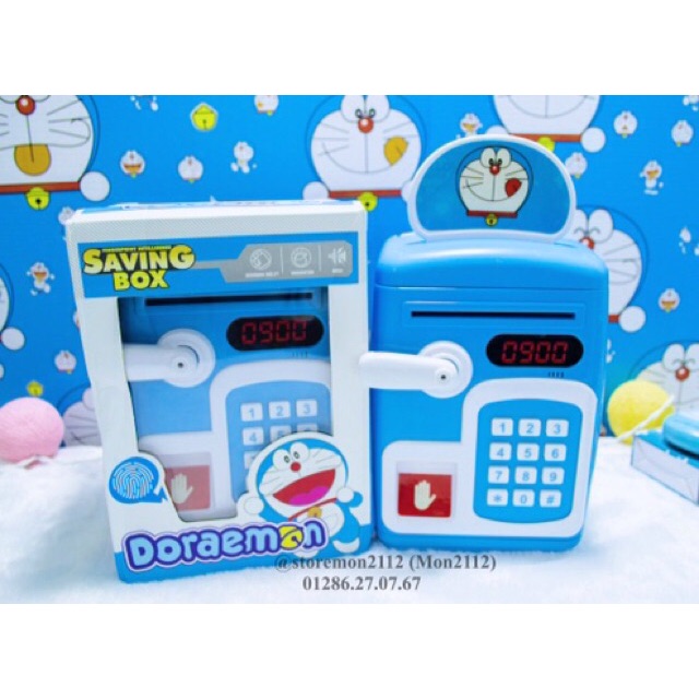 KÉT SẮT MINI VÂN TAY DORAEMON DOREMON | Shopee Việt Nam