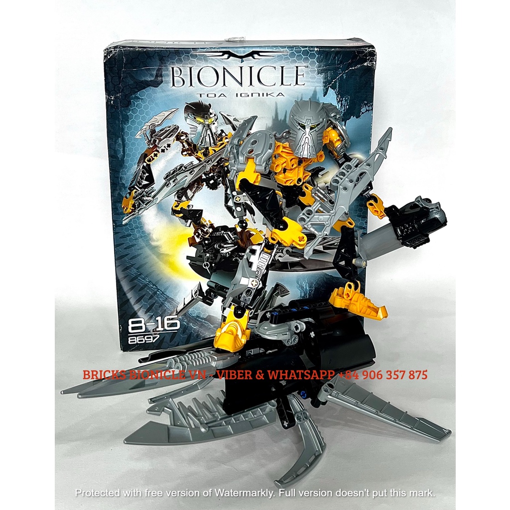 Bionicle - top 8697 Toa Ignika - Complete Set