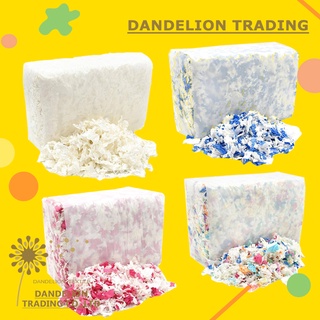 [DELION] Bộ đồ giường Hamster Trang trí tổ Hamster Giấy không bụi Cotton Chuột Lang Lồng Bông Bóng Phụ kiện thú cưng 450g
