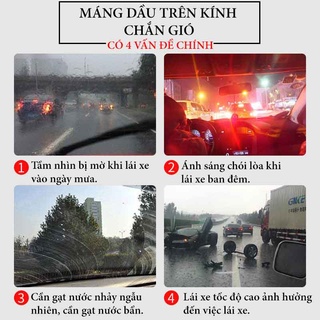 Tuýp Kem Bôi Chống Bám Dầu Mỡ Trên Kính Ô Tô TrueFul 100ml VERSION 2 CarZone