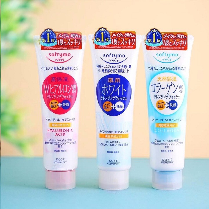Sữa Rửa Mặt Kose Softymo 190g Chính Hãng Nhật Bản