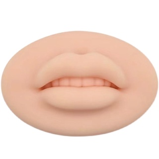 -Môi silicone 3d, 5d dùng cho luyện tập phun xăm