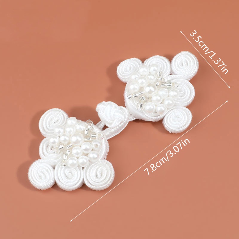 SHI Trung Quốc Sườn Xám Nút Truyền Thống Quần Áo Trang Trí Nút May Cho DIY May Áo Len Áo Khoác Khăn Cardigan Cos