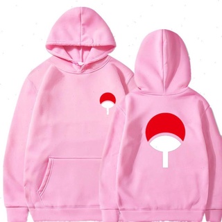 Áo Hoodie in hình Huy hiệu gia tộc Uchiha Hatake Uzumaki áo nỉ form rộng Unisex