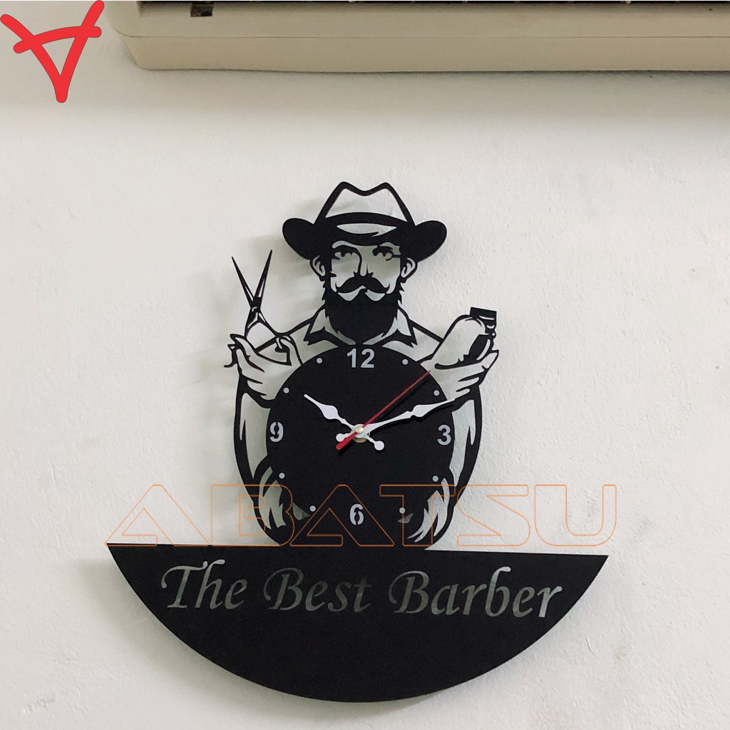 Đồng Hồ Treo Tường Cao Cấp Trang trí Barber