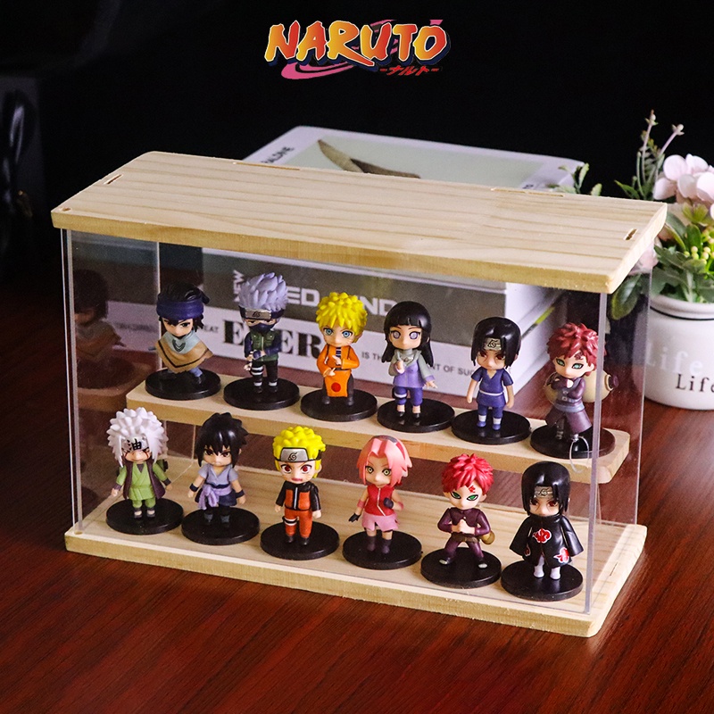 Mô Hình Nhân Vật Kakashi Sasuke Sakura Trong Phim Naruto 12 Kiểu Đáng Yêu