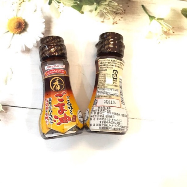 Dầu mè nguyên chất Ajnomoto Nhật Bản cho bé ăn dặm - hanzo2009
