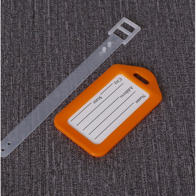 Thẻ hành lý Name tag bảng tên dùng để ký gửi hàng hóa đi du lịch THL02
