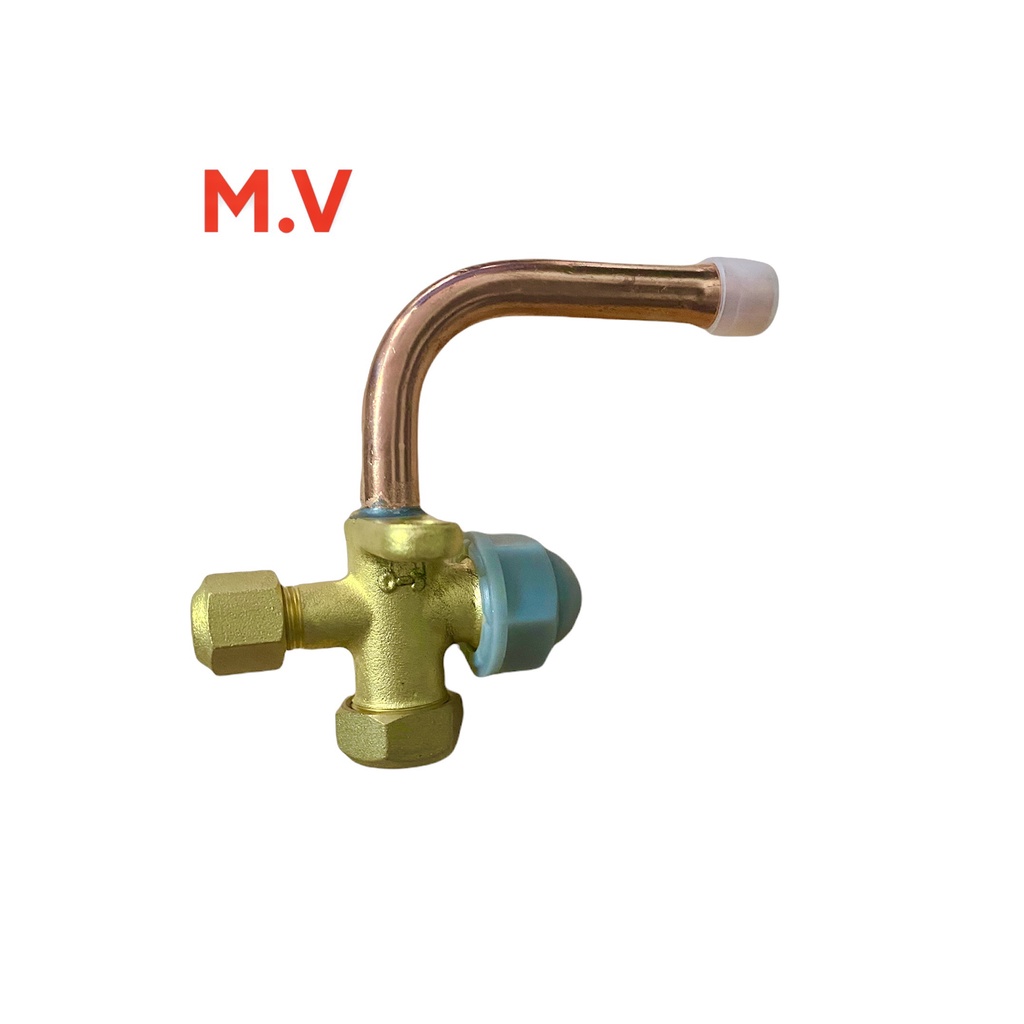 (VTĐL)Van khóa cục nóng điều hòa phi 6 phi 10 chất lượng