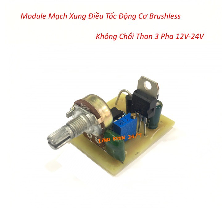 Module Điều Khiển Động Cơ Brushless Chế Quạt 3 Pha 12-24V | Shopee Việt Nam