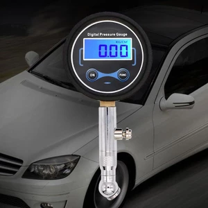 Đồng hồ đo áp suất lốp xe điện tử 0-200 PSI màn hình LCD