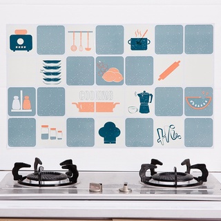 Giấy Dán Tường Chịu Nhiệt Cao Chống Dầu Chống Nước Cho Nhà Bếp - Decal Dán Bếp Họa Tiết 3D (45x75cm) 2459