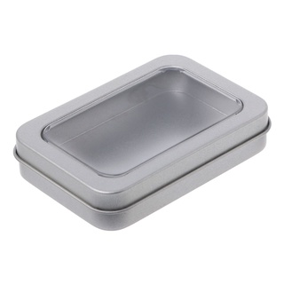 De Tinplate Hộp Bảo Quản Hình Chữ Nhật Niêm Phong Tổ Chức Trang Sức Cho Hộp Đựng Cho Vòng Cổ Bông Tai Hộp Đựng Blessin