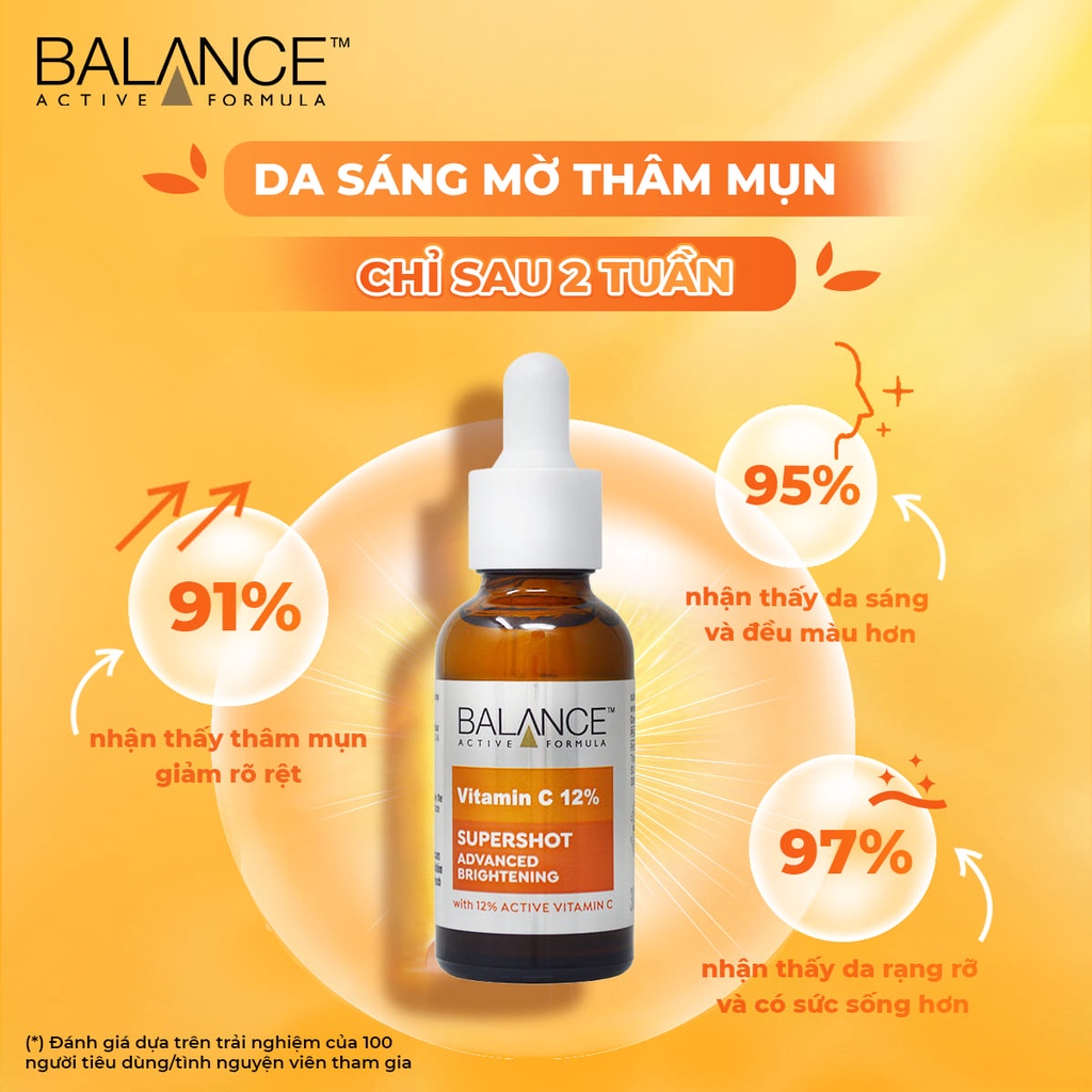 Ảnh Serum Trắng Da, Mờ Thâm Balance Active Formula Vitamin C Brightening 30ml 1