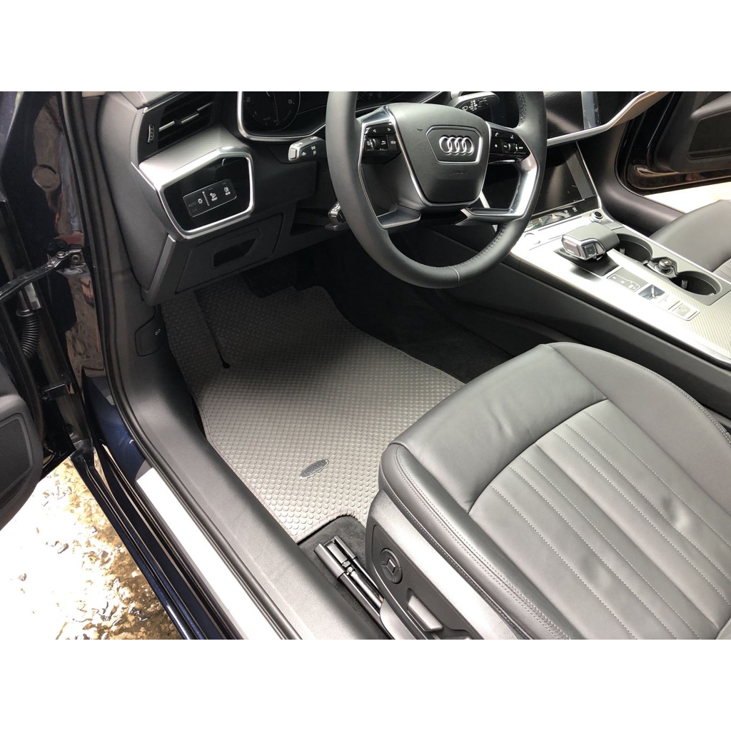 Thảm lót ô tô KATA cho xe Audi A6, A7 (2020 - 2025)  - Khít với sàn, Chống trơn, Không mùi, Không ẩm mốc