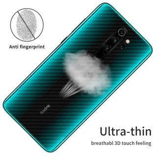 5 cái A3 Xiaomi POCO C65 C55 Redmi 14c 13 A3 13C A1 A2 12 12c Plus 10x 10 9t 9c 9a 9i 9 8a 8 7a 7 4G 5G Mô hình sợi carbon Mờ lưng Phim dán phía sau Phim bảo vệ mềm