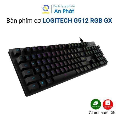 [Mã ELCL7 giảm 7% đơn 300K] Bàn phím Game Switch Cơ RGB Logitech G512 - Chính hãng