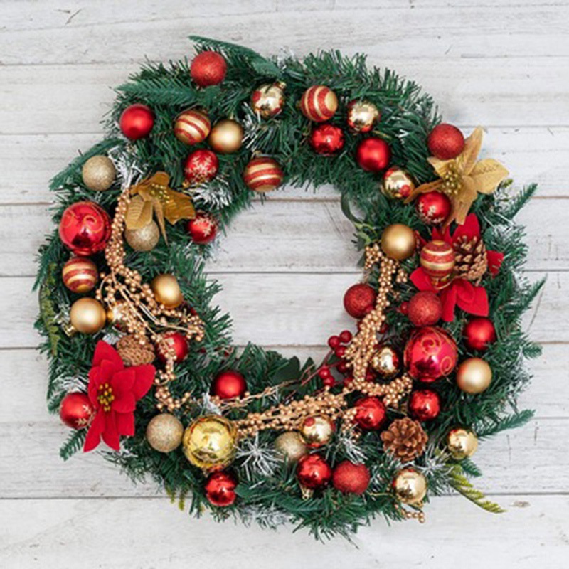 Bộ 50 Cây Giáng Sinh Trang Trí Bóng Bauble Xmas Đảng Treo Bóng Đồ Trang Trí Giáng Sinh Cho Gia Đình Quà Tặng Năm Mới